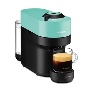 Oferta de Máquina de Café Krups Nespresso Vertuo Pop XN9204 – Mint por 29€ em Media Markt