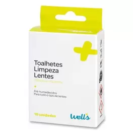 Oferta de Toalhetes Limpeza Para Óculos por 1,15€ em Well's