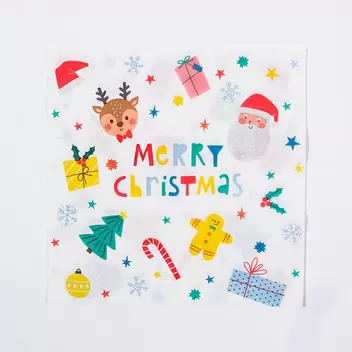 Oferta de Guardanapos de Natal MERRY CHRISTMAS 20 Uni por 1,59€ em VIVA