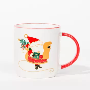 Oferta de Caneca de Natal SANTA Pai Natal com Presentes por 2,99€ em VIVA