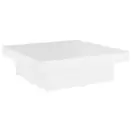 Oferta de VidaXL Mesa de centro 90x90x28 cm derivados de madeira branco por 76,99€ em VidaXL