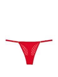 Oferta de Icon by Victoria's Secret Icon Lace Adjustable Thong Panty por 21,12€ em Victorias Secret