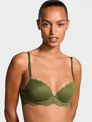 Oferta de Smooth & Lace Lightly Lined Classic Coverage Demi Bra por 56,81€ em Victorias Secret