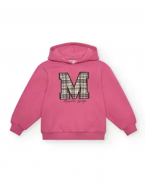 Oferta de Moletom rosa para meninas da coleção Central Park por 27,99€ em Tuc Tuc