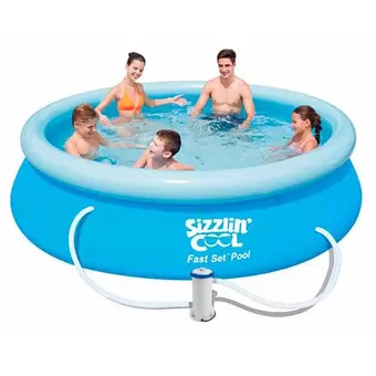 Oferta de Sizzlin Cool - Set Piscina 305 com bomba de filtro por 49,99€ em Toys R Us