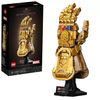 Oferta de LEGO Super-heróis - Manopla do infinito - 76191 por 89,99€ em Toys R Us