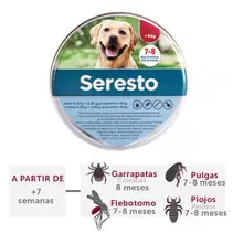 Oferta de Seresto Coleira Antiparasitária para cães por 34,99€ em TiendAnimal