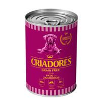 Oferta de Criadores Adulto Grain Free peru com cenouras lata cães por 2,99€ em TiendAnimal