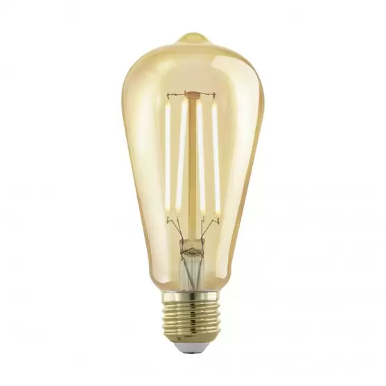 Oferta de Lâmpada LED Eglo Amber 1700K ST64 4W E27em Moviflor