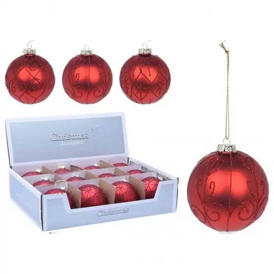 Oferta de Bola Decorativa de Natal  80mm Sortidaem Moviflor