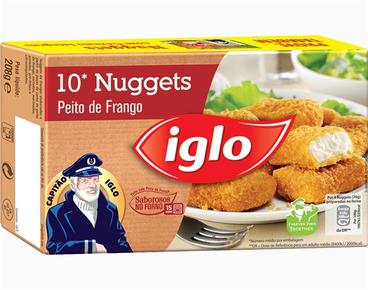 Oferta de Nuggets Iglo Frango 10* 208g por 2,99€ em Neomáquina