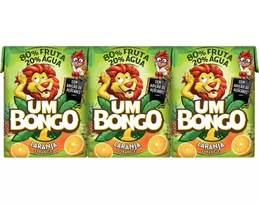 Oferta de Um Bongo Laranja 200ml por 0,42€ em Neomáquina