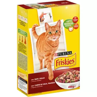 Oferta de Friskies Gato Seco Vaca 400g por 1,65€ em Neomáquina