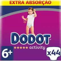 Oferta de Fralda Dodot Activity Extra T6+ 14+kg 44* por 13,99€ em Neomáquina