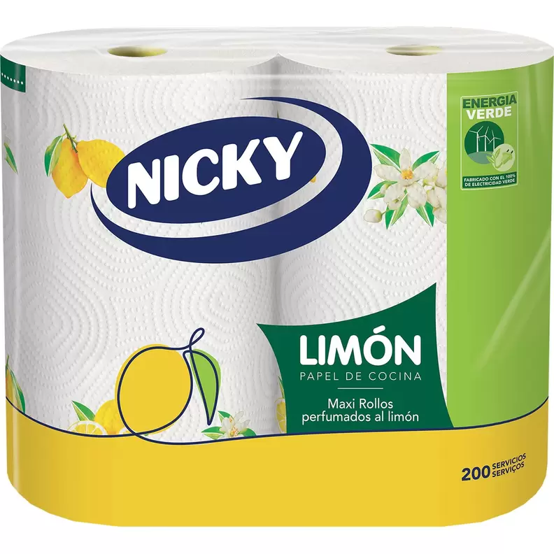 Oferta de Rolo Cozinha Nicky Limao 2* por 2,49€ em Neomáquina