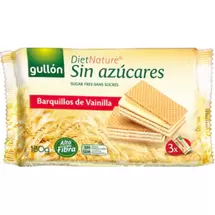 Oferta de Bol Gullon Barquilho Baunilha 180g por 1,54€ em Neomáquina