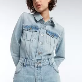 Oferta de Denim jumpsuit por 29,99€ em New Yorker