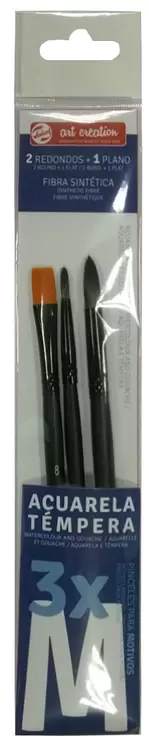 Oferta de Pincéis M para Aguarela e Tempera por 5,49€ em Note!