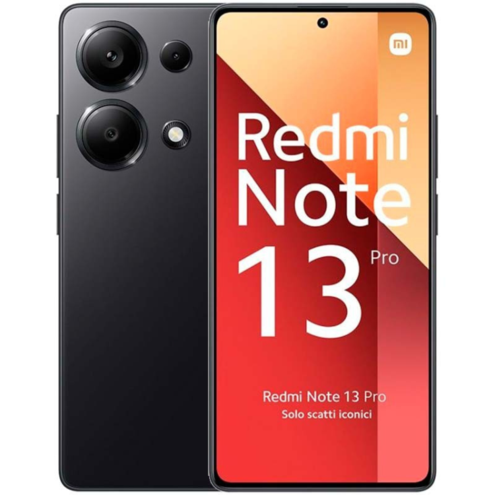 Oferta de Smartphone Xiaomi Redmi Note 13 Pro 12GB/512GB Dual Sim Midnight Black por 284,9€ em Tek4life