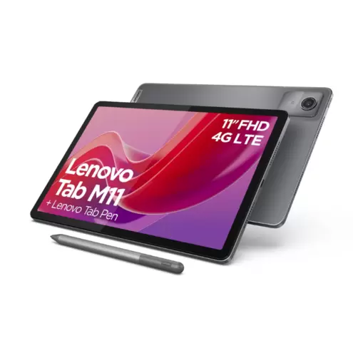 Oferta de Tablet Lenovo Tab M11 11" 4GB/128GB LTE Cinzento - Oferta de Pen por 234,9€ em Tek4life