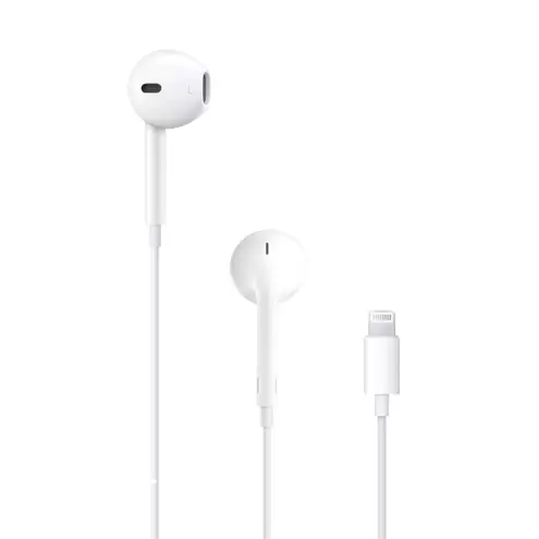 Oferta de Auriculares EarPods Lightning Branco Compatível por 16,9€ em Tek4life