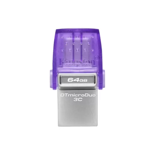 Oferta de Pen Drive Kingston DataTravel 64GB MicroDUO USB 3.2 por 9,5€ em Tek4life