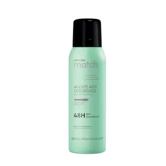 Oferta de Shampoo Seco Match Agente Antioleosidade, 150ml por 9,99€ em O Boticário