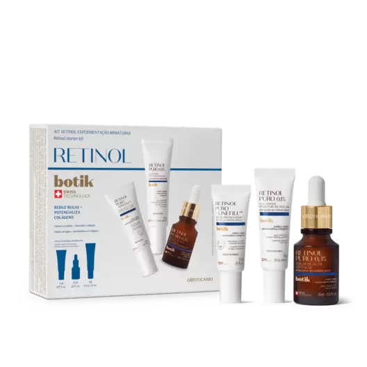 Oferta de Coffret Miniaturas Retinol Puro por 31,99€ em O Boticário