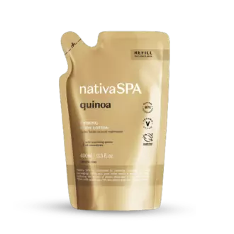 Oferta de Refil Loção Hidratante Corporal Nativa SPA Quinoa, 400ml por 13,99€ em O Boticário