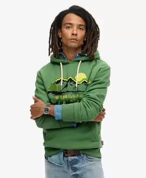 Oferta de Great Outdoors Graphic Hoodie por 59,99€ em Superdry