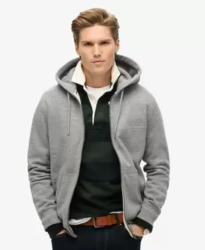 Oferta de Essential Logo Zip Hoodie por 54,99€ em Superdry