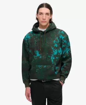 Oferta de Utility Camo Logo Loose Hoodie por 64,99€ em Superdry