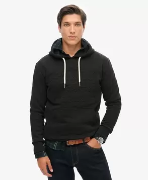 Oferta de Embossed Graphic Hoodie por 59,99€ em Superdry