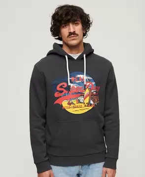 Oferta de LA Graphic Hoodie por 59,99€ em Superdry