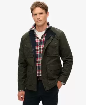 Oferta de The Merchant Store - Wax Jacket por 174,99€ em Superdry