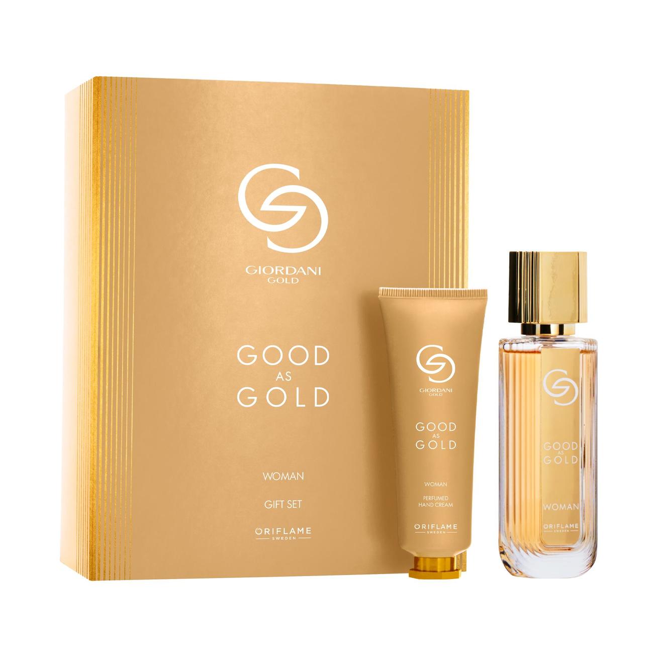 Oferta de Coffret Good as Gold Woman Giordani Gold por 22,99€ em Oriflame