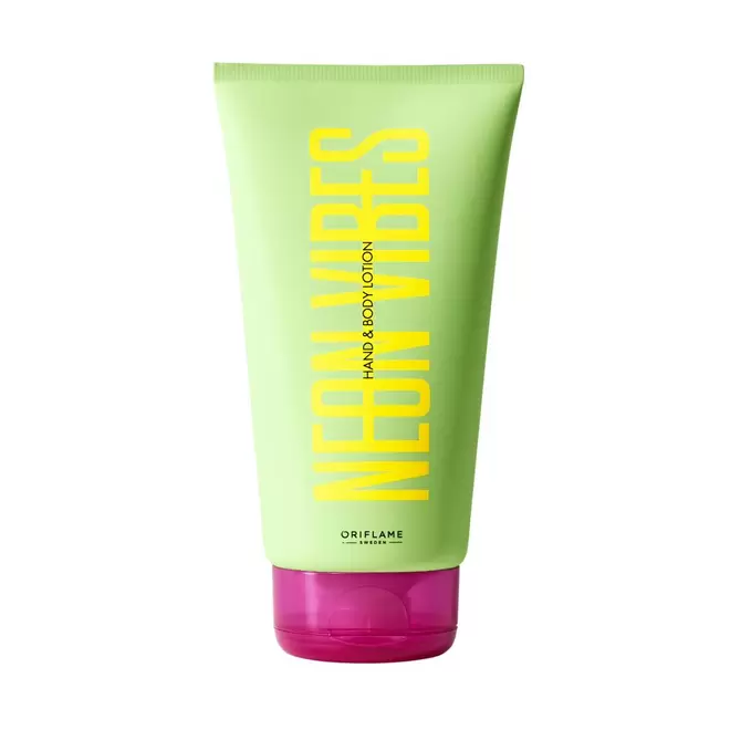 Oferta de Loção de Mãos e Corpo Neon Vibes por 3,79€ em Oriflame