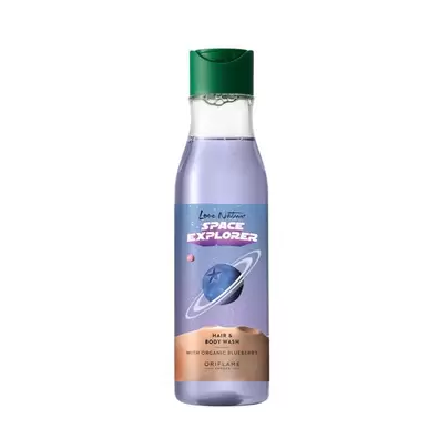 Oferta de Champô e Gel de Banho com Mirtilo Biológico Space Explorer por 5,79€ em Oriflame