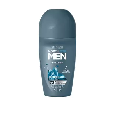 Oferta de Deo Roll-on Subzero North For Men por 2,79€ em Oriflame