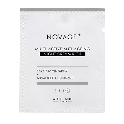 Oferta de Amostra Creme de Noite Rico Multi-Active Anti-Ageing por 0,5€ em Oriflame