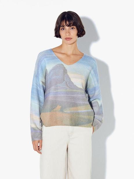 Oferta de Printed Knit Sweater por 12,99€ em Parfois