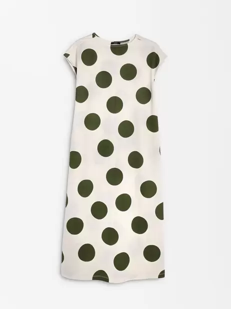 Oferta de Polka Dot Midi Dress por 27,99€ em Parfois