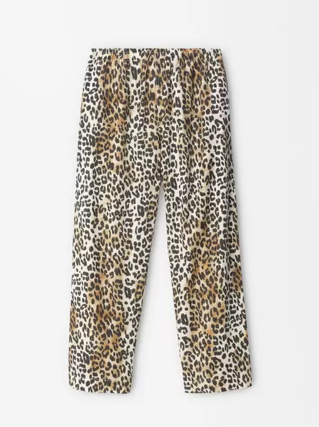 Oferta de Leopard Print Trousers por 27,99€ em Parfois