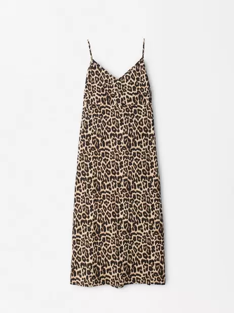 Oferta de Leopard Print Dress por 39,99€ em Parfois