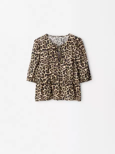 Oferta de Leopard Print Top por 32,99€ em Parfois