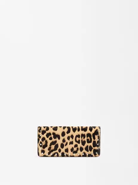 Oferta de Leopard Print Leather Wallet por 19,99€ em Parfois