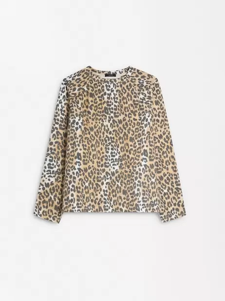 Oferta de Leopard Print Sweater por 29,99€ em Parfois