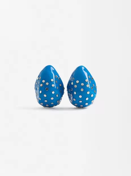 Oferta de Online Exclusive - Resin Earrings With Studs por 17,99€ em Parfois