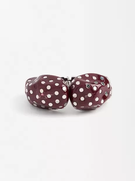 Oferta de Online Exclusive - Resin Bracelet With Studs por 23,99€ em Parfois