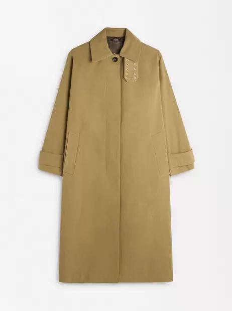 Oferta de Long Cotton Coat por 69,99€ em Parfois